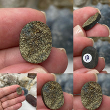 Load image into Gallery viewer, Pyrite 16x12mm Oval Cabochons