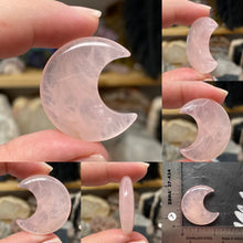 将图像加载到图库查看器中,Rose Quartz 1.25" Moons