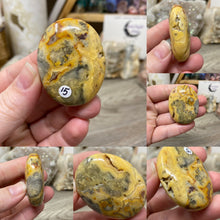 Load image into Gallery viewer, Crazy Lace Agate Pillow Palm Stones
