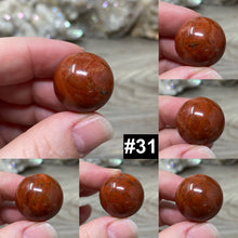 Load image into Gallery viewer, Brecciated Red Jasper 20-22mm Spheres