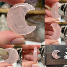 将图像加载到图库查看器中,Rose Quartz 1.25" Moons