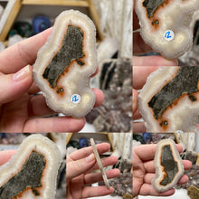 将图像加载到图库查看器中,Uruguayan Amethyst Stalactite X-Large Slices