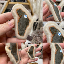 将图像加载到图库查看器中,Uruguayan Amethyst Stalactite X-Large Slices