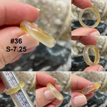Bild in Galerie-Viewer laden, Agate 5mm Band Rings