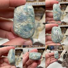 Bild in Galerie-Viewer laden, Blue and Green Kyanite Freeform Tumbles
