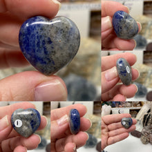 Chargez l'image dans la visionneuse de la galerie, Sodalite 1" Hearts