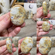 Load image into Gallery viewer, Crazy Lace Agate Pillow Palm Stones
