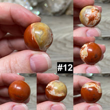 Load image into Gallery viewer, Brecciated Red Jasper 20-22mm Spheres