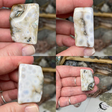 将图像加载到图库查看器中,Ocean Jasper Medium Rough Tumbles