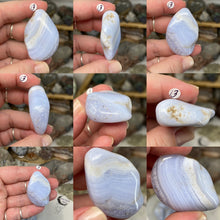 Bild in Galerie-Viewer laden, Blue Lace Agate X-Large Tumbles
