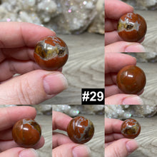 Load image into Gallery viewer, Brecciated Red Jasper 20-22mm Spheres