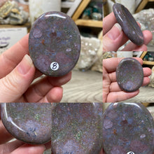 将图像加载到图库查看器中,Ocean Jasper Worry Palm Stones