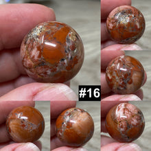 Load image into Gallery viewer, Brecciated Red Jasper 20-22mm Spheres
