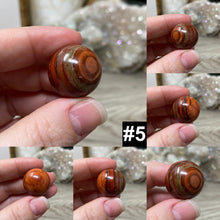 Load image into Gallery viewer, Brecciated Red Jasper 20-22mm Spheres
