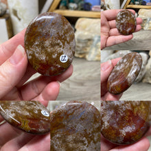 将图像加载到图库查看器中,Ocean Jasper Worry Palm Stones