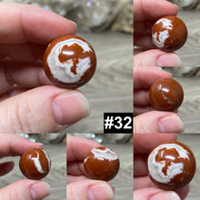 Load image into Gallery viewer, Brecciated Red Jasper 20-22mm Spheres