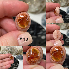 Load image into Gallery viewer, Mexican Fire Opal in Matrix Cabs Under 3 Grams