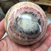 Load image into Gallery viewer, Tricolor Calcite Sphere 78mm