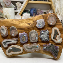 将图像加载到图库查看器中,Uruguayan Amethyst Stalactite X-Large Slices