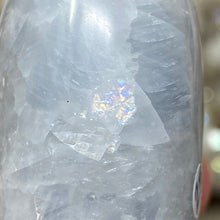 Load image into Gallery viewer, Blue Calcite Palm Stone #25