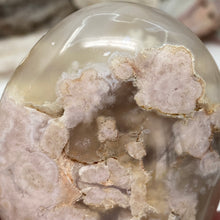 将图像加载到图库查看器中,Flower Agate Palm Stone #13