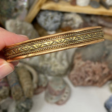 Load image into Gallery viewer, Copper with Brass Cuff Bracelets