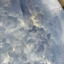 Load image into Gallery viewer, Blue Calcite Oval Bowl #01