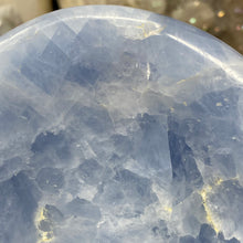 Load image into Gallery viewer, Blue Calcite Oval Bowl #01