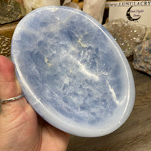 Load image into Gallery viewer, Blue Calcite Oval Bowl #01