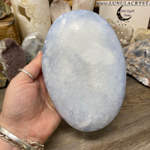 Load image into Gallery viewer, Blue Calcite Oval Bowl #02