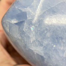 Load image into Gallery viewer, Blue Calcite Oval Bowl #02