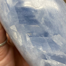 Load image into Gallery viewer, Blue Calcite Oval Bowl #02