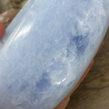 Load image into Gallery viewer, Blue Calcite Oval Bowl #02