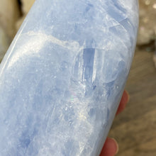 Load image into Gallery viewer, Blue Calcite Oval Bowl #02