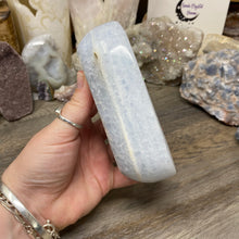 Load image into Gallery viewer, Blue Calcite Trapezoid Bowl #01