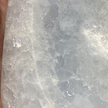 Load image into Gallery viewer, Blue Calcite Trapezoid Bowl #01