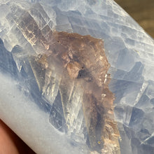 Load image into Gallery viewer, Blue Calcite Trapezoid Bowl #02