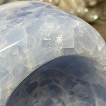 Load image into Gallery viewer, Blue Calcite Trapezoid Bowl #02