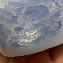 Load image into Gallery viewer, Blue Calcite Trapezoid Bowl #02