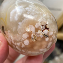 将图像加载到图库查看器中,Flower Agate Palm Stone #27