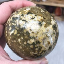 Load image into Gallery viewer, Ocean Jasper 74mm Sphere