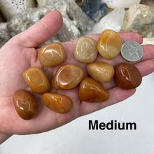 将图像加载到图库查看器中,Red/Orange Aventurine Tumbles