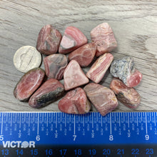 将图像加载到图库查看器中,Rhodochrosite Small Tumbles