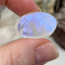 Load image into Gallery viewer, Rainbow Moonstone Cabochon #09 AAA Grade