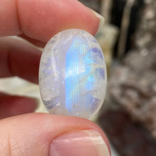 Load image into Gallery viewer, Rainbow Moonstone Cabochon #10 AAA Grade **Chipped