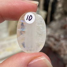 Load image into Gallery viewer, Rainbow Moonstone Cabochon #10 AAA Grade **Chipped