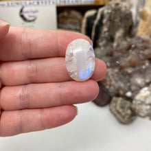 Load image into Gallery viewer, Rainbow Moonstone Cabochon #10 AAA Grade **Chipped