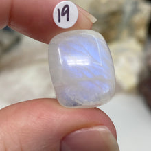 Load image into Gallery viewer, Rainbow Moonstone Cabochon #19 AAA Grade