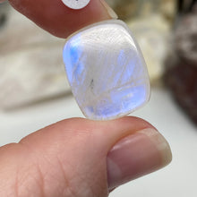 Load image into Gallery viewer, Rainbow Moonstone Cabochon #19 AAA Grade
