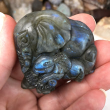 Bild in Galerie-Viewer laden, Labradorite Elephant Large #01